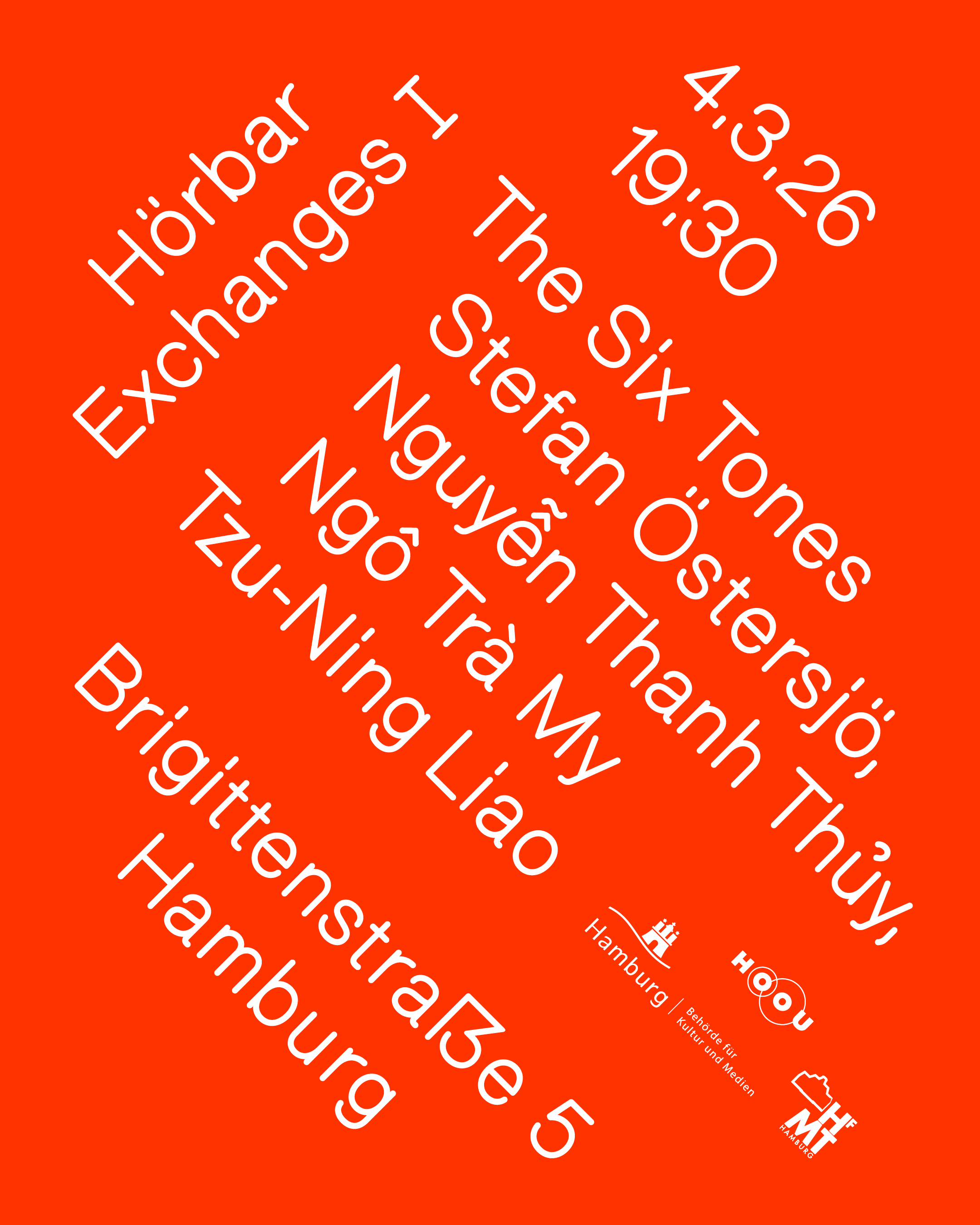 Hörbar Exchanges I Poster